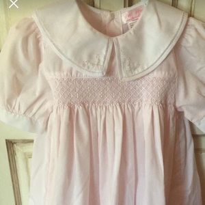 Smocked Dress with bubble pants